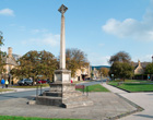 Broadway high street war memorial